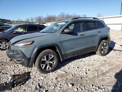 Jeep salvage cars for sale: 2014 Jeep Cherokee Trailhawk