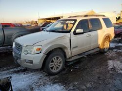 Ford Explorer salvage cars for sale: 2008 Ford Explorer Eddie Bauer