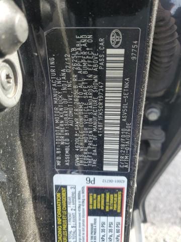 2012 Toyota Camry Base