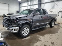 Salvage cars for sale at Ham Lake, MN auction: 2015 Toyota Tundra Double Cab SR