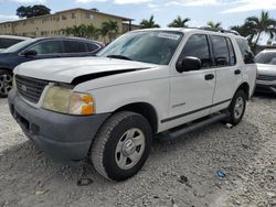 Ford salvage cars for sale: 2004 Ford Explorer XLS