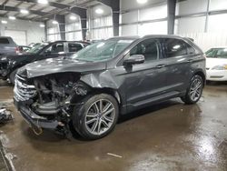 Salvage cars for sale at Ham Lake, MN auction: 2019 Ford Edge Titanium