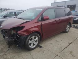 Salvage cars for sale at Windsor, NJ auction: 2015 Toyota Sienna LE