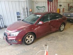 Salvage cars for sale at Mcfarland, WI auction: 2015 Chevrolet Cruze LT