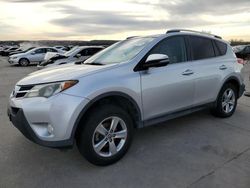 Salvage cars for sale at Grand Prairie, TX auction: 2015 Toyota Rav4 XLE