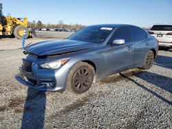 Salvage cars for sale at Lumberton, NC auction: 2015 Infiniti Q50 Base