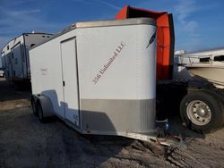 Salvage trucks for sale at Apopka, FL auction: 2006 Featherlite Mfg Inc 2006 Featherlite Trailer