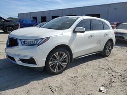 Salvage cars for sale at Jacksonville, FL auction: 2017 Acura MDX Technology