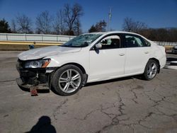 Volkswagen salvage cars for sale: 2015 Volkswagen Passat SE