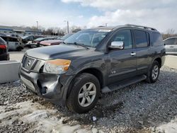 Nissan salvage cars for sale: 2008 Nissan Armada SE