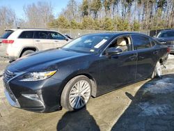 Salvage cars for sale at Waldorf, MD auction: 2018 Lexus ES 350