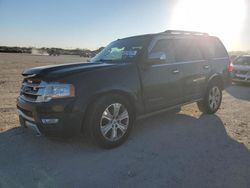 Salvage cars for sale at San Antonio, TX auction: 2015 Ford Expedition Platinum