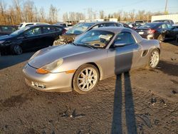 Salvage cars for sale at Portland, OR auction: 2001 Porsche Boxster