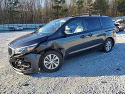 Salvage cars for sale from Copart Gainesville, GA: 2016 KIA Sedona LX