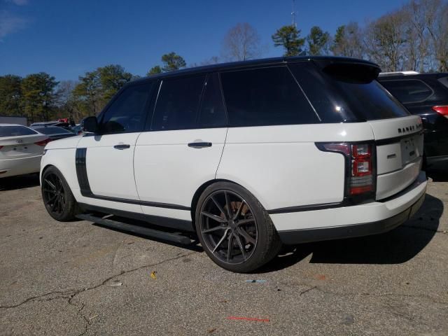 2016 Land Rover Range Rover Supercharged