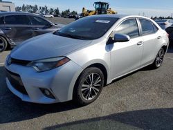 Salvage cars for sale at auction: 2016 Toyota Corolla L