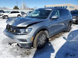 Salvage cars for sale at auction: 2020 Volkswagen Tiguan SE