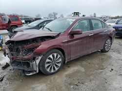 Salvage cars for sale at West Warren, MA auction: 2015 Honda Accord Touring Hybrid