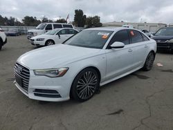 Salvage cars for sale at Martinez, CA auction: 2016 Audi A6 Premium Plus