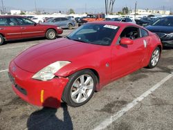 Nissan salvage cars for sale: 2004 Nissan 350Z Coupe