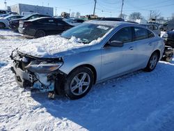 Chevrolet Malibu ls Vehiculos salvage en venta: 2021 Chevrolet Malibu LS