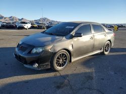 Salvage cars for sale at North Las Vegas, NV auction: 2010 Toyota Corolla Base