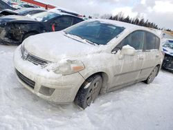 Salvage cars for sale at Montreal Est, QC auction: 2009 Nissan Versa S