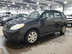 Toyota Corolla salvage cars for sale: 2003 Toyota Corolla Matrix Base