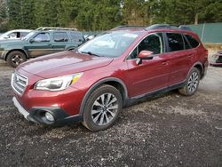 Salvage cars for sale at Graham, WA auction: 2015 Subaru Outback 2.5I Limited