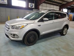 Salvage cars for sale at East Granby, CT auction: 2018 Ford Escape SEL