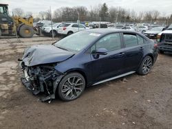 Toyota salvage cars for sale: 2022 Toyota Corolla SE