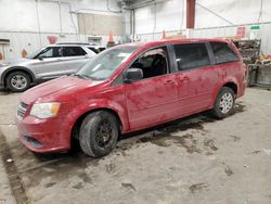 Salvage cars for sale at auction: 2014 Dodge Grand Caravan SE