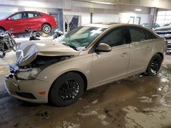 Salvage cars for sale at Indianapolis, IN auction: 2012 Chevrolet Cruze LT