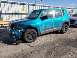 Salvage cars for sale at Dyer, IN auction: 2021 Jeep Renegade Sport