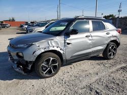 Salvage cars for sale at Homestead, FL auction: 2023 Chevrolet Trailblazer RS