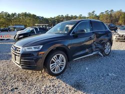 Salvage cars for sale at Houston, TX auction: 2018 Audi Q5 Premium Plus