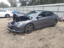 Salvage cars for sale at Midway, FL auction: 2016 Honda Accord Sport