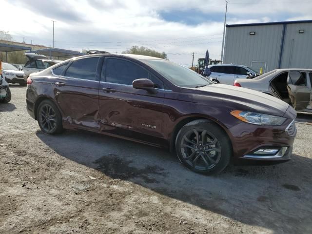 2018 Ford Fusion SE Hybrid