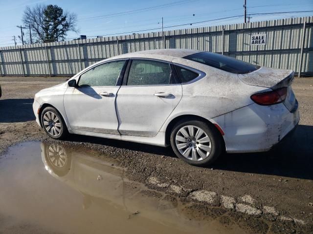 2016 Chrysler 200 LX