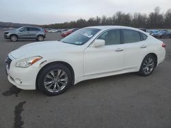 Salvage cars for sale at Brookhaven, NY auction: 2012 Infiniti M37 X