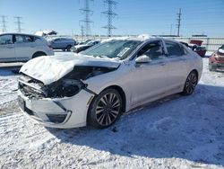 Salvage cars for sale at Elgin, IL auction: 2019 Lincoln MKZ Reserve II