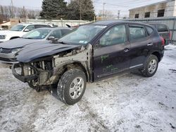 Salvage cars for sale at Albany, NY auction: 2014 Nissan Rogue Select S