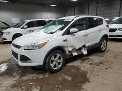 Salvage cars for sale at Franklin, WI auction: 2016 Ford Escape SE