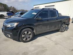 Salvage trucks for sale at Gaston, SC auction: 2017 Honda Ridgeline RTL