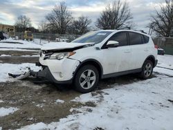 Salvage cars for sale at Laurel, MD auction: 2015 Toyota Rav4 XLE