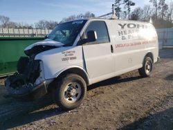 Salvage trucks for sale at Augusta, GA auction: 2015 Chevrolet Express G2500