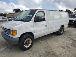 Salvage cars for sale at Opa Locka, FL auction: 2006 Ford Econoline E250 Van