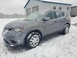 Salvage cars for sale at Barberton, OH auction: 2016 Nissan Rogue S