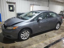 Honda salvage cars for sale: 2012 Honda Civic EX