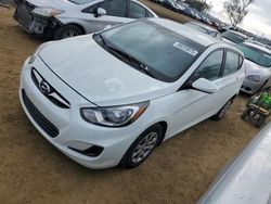 Hyundai Accent gls Vehiculos salvage en venta: 2013 Hyundai Accent GLS